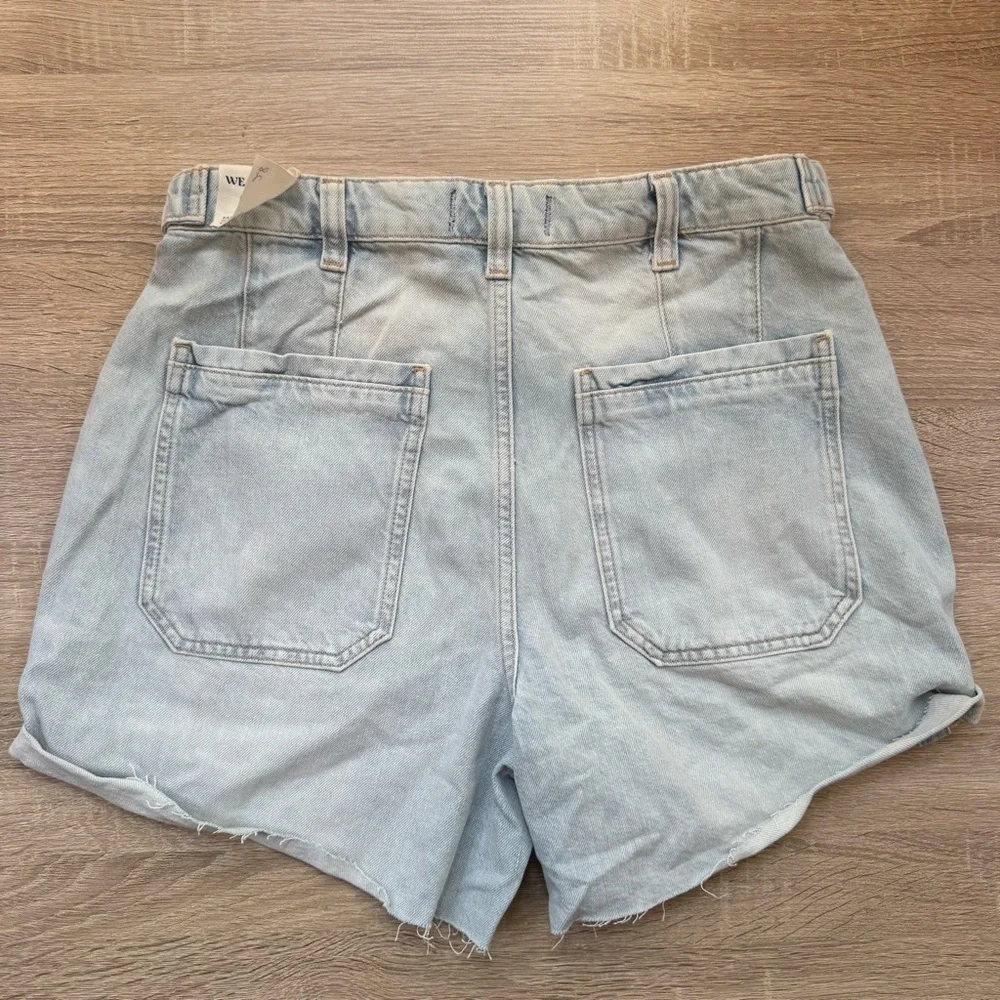 NWT Free People Palmer Long Jean shorts 28